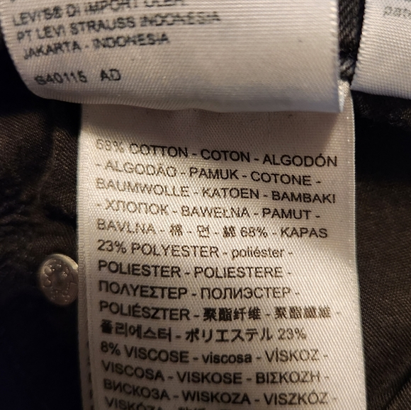 Levi's 711 Skinny Women's Jeans, size 27 - Picture 12 of 12